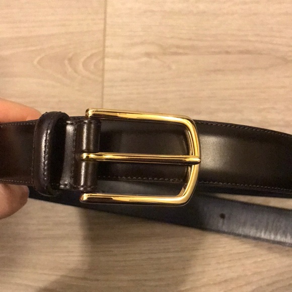 Espresso coloured coach belt with tag still on - Picture 1 of 5